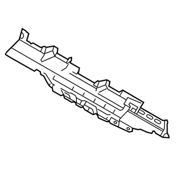 Chevy 23390795 Side Baffle