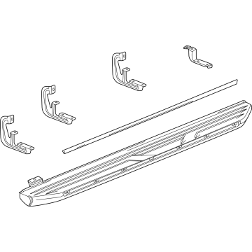 Cadillac 84809512 Step Bar Assembly