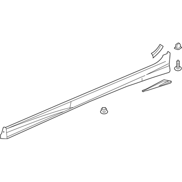 Chevy 95333636 Rocker Molding