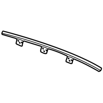 GM 22629150 Retainer, Rear Side Door Window Channel