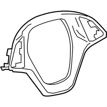 GM 23156379 Cover, Steering Wheel Spoke *Frequency