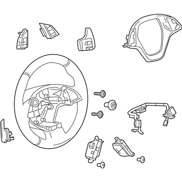 Chevy 84016622 Steering Wheel