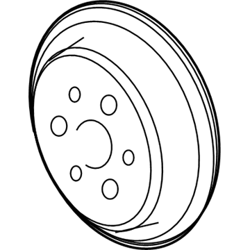 Chevy 90537298 Pulley