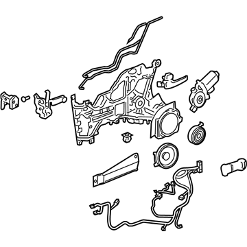 2007 Saturn Relay Window Regulator - 15924354