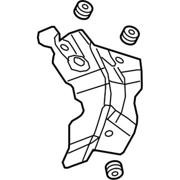 GM 12650087 Shield Assembly, Turbo Heat (Rh)