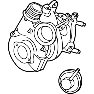 Cadillac 12675808 Turbocharger