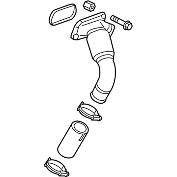 Cadillac 12656479 Air Inlet Tube