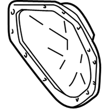 GMC 12471311 Axle Cover