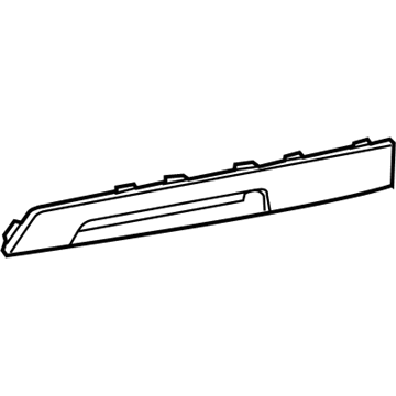 GM 25973894 Insert, Rear Bumper Fascia