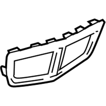 Cadillac 25794874 Bezel