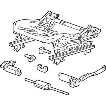 GM 13529724 Frame Assembly, F/Seat Cush