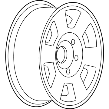 Hummer 9595907 Spare Wheel