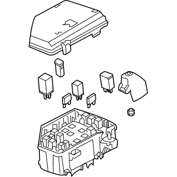 Buick 20832842 Fuse & Relay Box