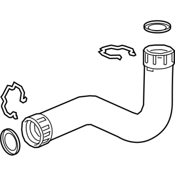 Cadillac 84157174 Air Outlet Tube