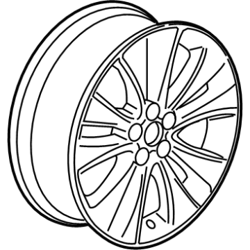 Chevy 42424793 Wheel, Alloy