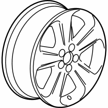 Chevy 42671503 Wheel, Alloy