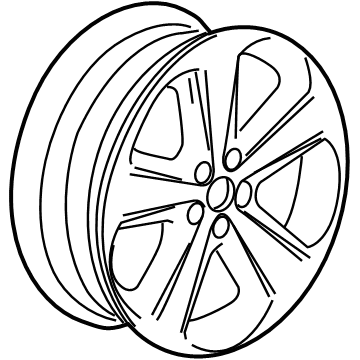 Chevy 42693409 Wheel, Alloy