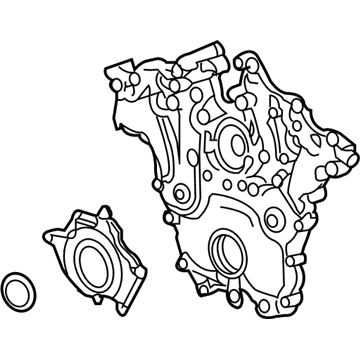 Pontiac 12655856 Timing Cover