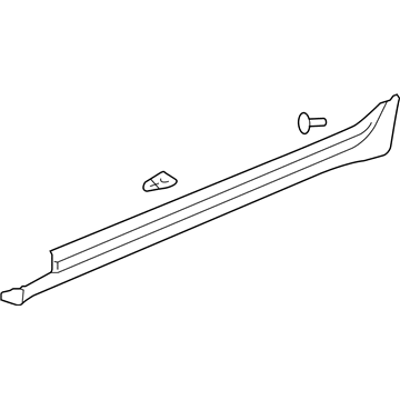 GM 25957990 Molding Assembly, Rocker Panel *Service Primer