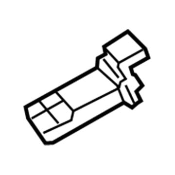 Chevy Corvette Mass Air Flow Sensor - 12676479