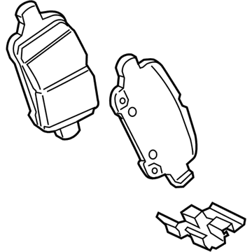 2019 Chevy Volt Brake Pad - 42787643