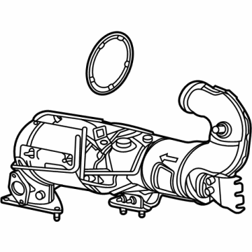 Chevy 40009139 Catalytic Converter