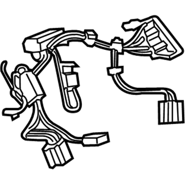 GM 23242658 Harness Assembly, Steering Wheel Pad Accessory Wiring