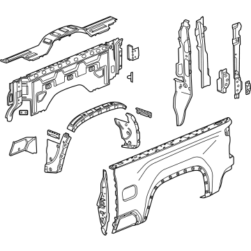 Chevy 85554908 Side Panel