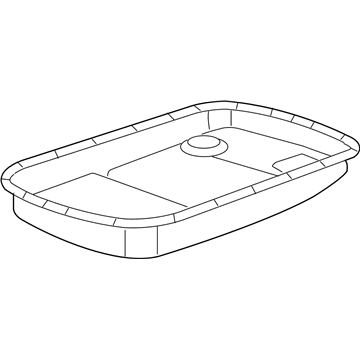 Pontiac 96043180 Transmission Pan