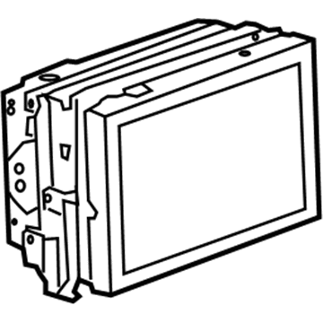 Cadillac 19370192 Display Unit