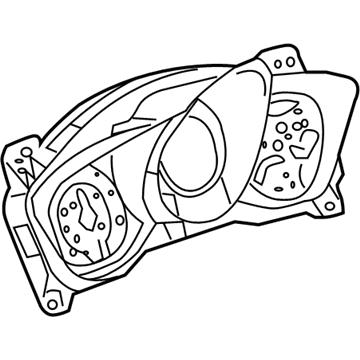 GM 20942660 Instrument Panel Gage CLUSTER