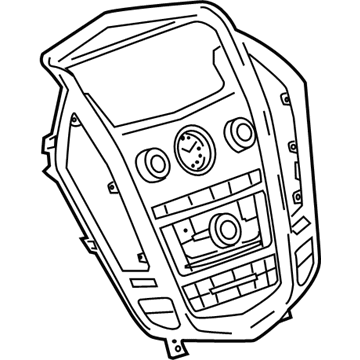 Cadillac 20848219 Control Panel