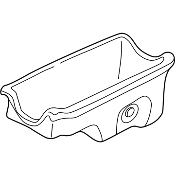 1991 Chevy Cavalier Oil Pan - 88890999