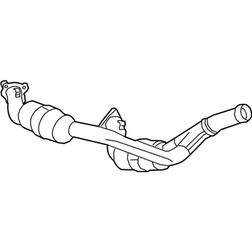 GMC Sierra 1500 Catalytic Converter - 85542369