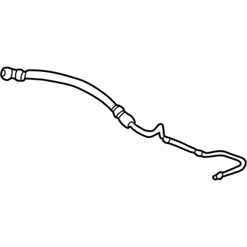 2003 Cadillac CTS Power Steering Hose - 89060185