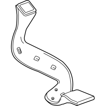 GMC 84454722 Rear Duct