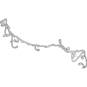 GM 84594909 Harness Assembly, Front Object Alarm Sen Wrg