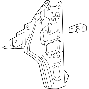 GMC 84182678 Inner Hinge Pillar