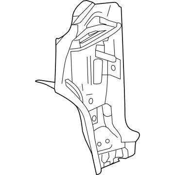 GMC 84126707 Hinge Pillar Reinforcement