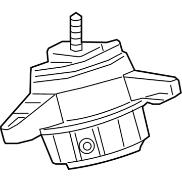 2019 Cadillac CT6 Engine Mount - 84850280