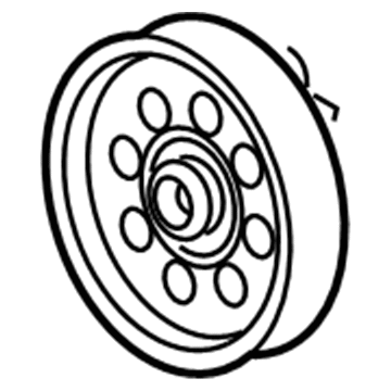 Cadillac 12574521 Pulley