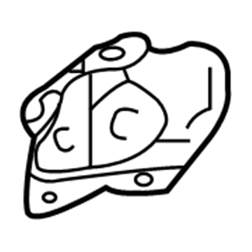 Pontiac 88970925 Cover Plate