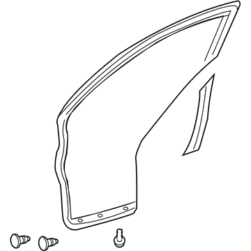 2005 Pontiac Vibe Door Seal - 88969773