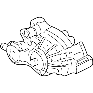 Chevy 89018166 Water Pump