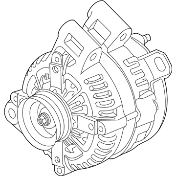 2017 GMC Terrain Alternator - 23119515