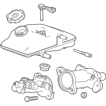 Cadillac 22936034 Master Cylinder