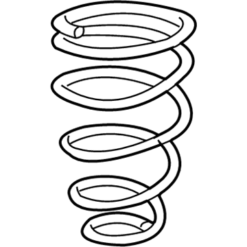 Cadillac 22197216 Coil Spring