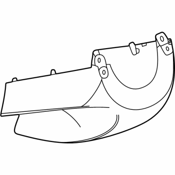 Chevy 42578254 Lower Shroud