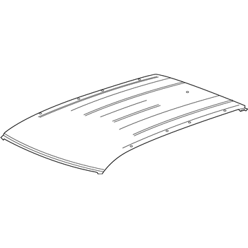 Cadillac 84321758 Roof Panel