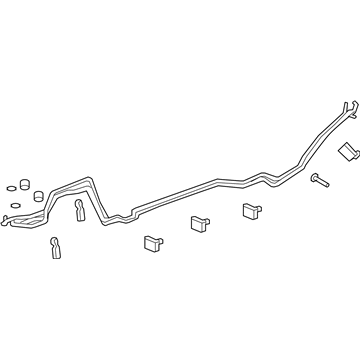 Saturn 23199274 Rear A/C Tube